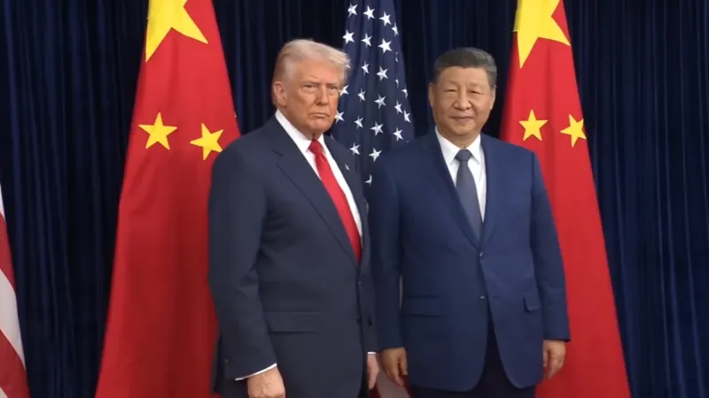 ABD ve Çin liderleri, Güney Kore'nin Busan şehrinde bir araya geldi