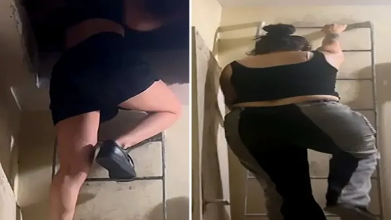 Adana'da şok fuhuş operasyonu: Polisleri görünce saklandılar! Gizli geçit, çatı katı