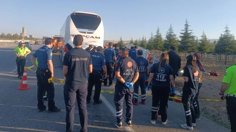 Ankara'da peş peşe kaza: 2 kişi hayatını kaybetti