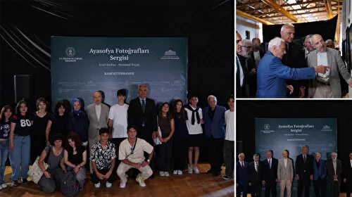 'Ayasofya Fotoğrafları' kitabı tanıtıldı: Sergi Rami Kütüphanesi’nde ziyarete açıldı