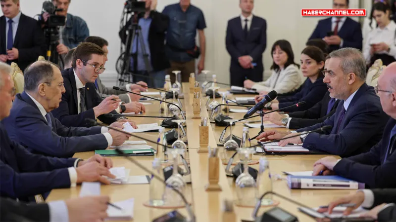 Bakan Hakan Fidan, Rusya Dışişleri Bakanı Sergey Lavrov ile bir araya geldi