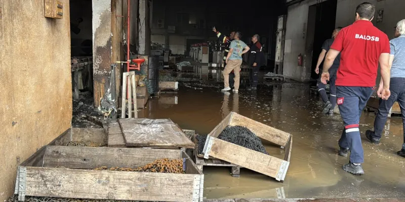 Balıkesir'de Fabrika Alevlere Teslim! Yangın Neden Çıktı?