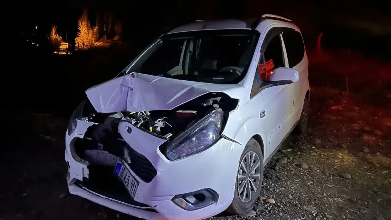 Bingöl'de Feci Kaza: Kamyonet ve Ticari Araç Çarpıştı!
