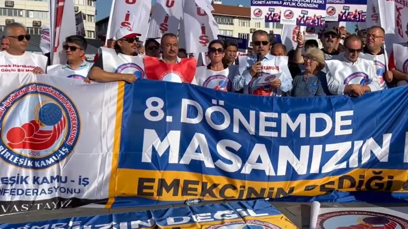 Kamu Çalışanları İsyan Etti: Sadaka Değil, İnsanca Yaşam İstiyoruz!