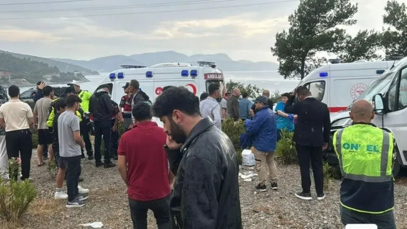 Bodrum'da Kan Donduran Kaza! 17 Yaralı, İşte İlk Detaylar