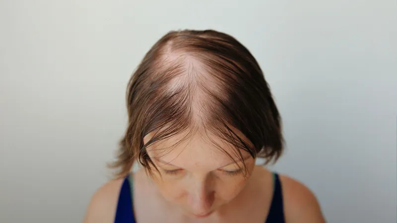 Dökülen saçlara dikkat!