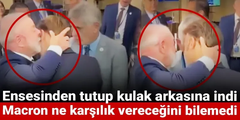 Lula'dan Macron'a Şaşırtan Hareket! Ne Yapacağını Bilemedi