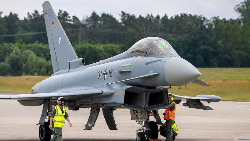 Eurofighter'da Şok Gelişme! Almanya Türkiye'ye Yeşil Işık Yaktı