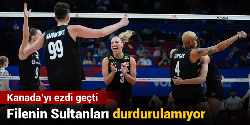 Filenin Sultanları durdurulamıyor: Kanada'yı ezdi geçti