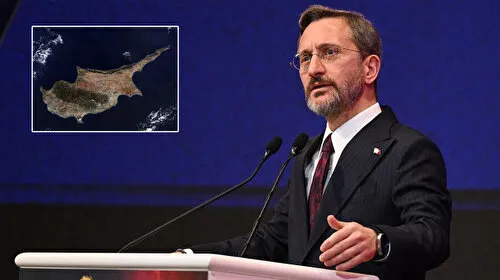İletişim Başkanı Altun: Türkiye Kıbrıs'ta iki devletli çözüm vizyonunu savunmaktadır