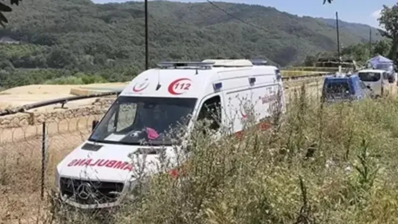 Kaplıcaya giren emekli öğretmen hayatını kaybetti
