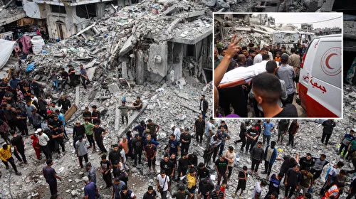 Katil İsrail'in Gazze'ye saldırılarında can kaybı 54 bin 249'a yükseldi