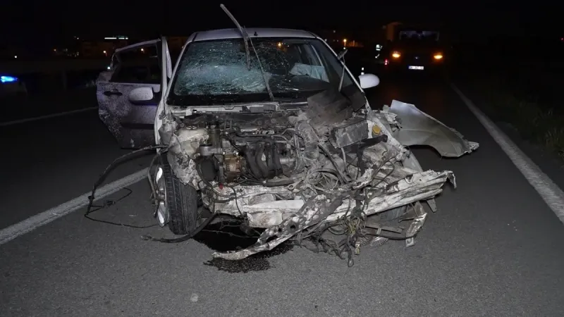 Kırıkkale'de Şok Kaza! Otomobilden Fırlayan Sürücü Öldü
