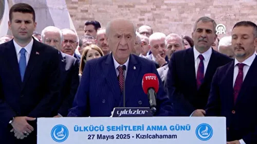 MHP lideri Devlet Bahçeli'den DEM görüşmesi sonrası ilk açıklama: Her şeyin bir vakti vardır, o vakit yakındır