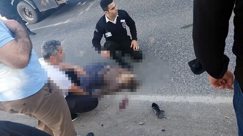 Motosiklet babaanne ve toruna çarptı: 1 ölü!