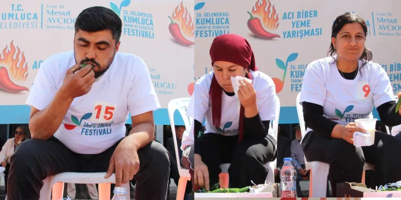 Acı Biber Kralı Seçildi! 3 Dakikada Rekor Deneme
