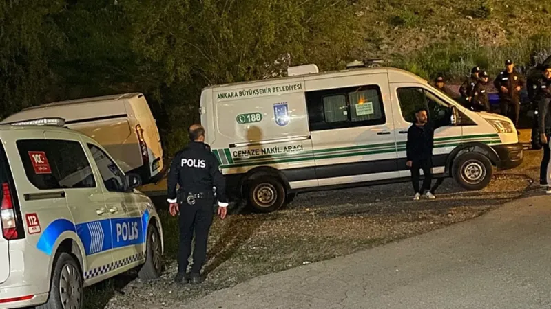 Ankara'da Kan Donduran Cinayet! Dere Yatağında Bıçaklanmış Ceset Bulundu