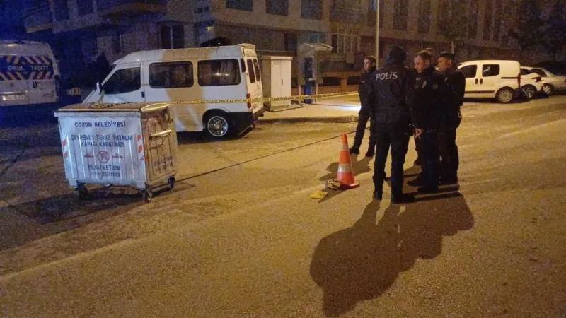 Çorum'da silahlı kavga: 1 ağır yaralı