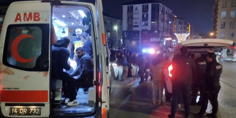 Bolu'da Kanlı Hesaplaşma! Kavga Sonrası Şoke Eden Görüntüler
