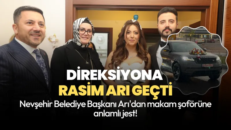 Başkan'dan Şoförüne Unutulmaz Düğün Jesti! Herkes Şaşkın