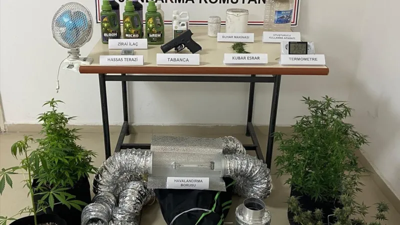 Samsun'da Şok! Evinde Uyuşturucu Üreten Adam Tutuklandı!