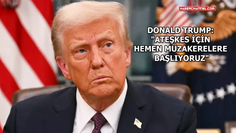 Putin ile görüşme sonrası Trump'dan açıklama