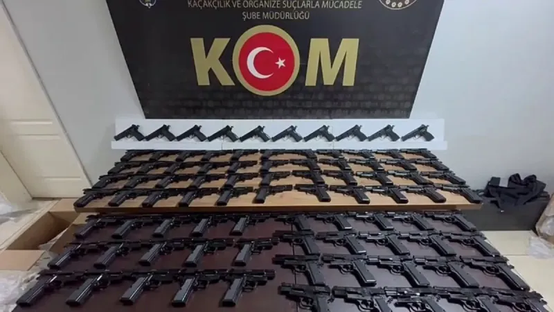 Sakarya’da 5 milyon TL değerinde 100 silah ele geçirildi!
