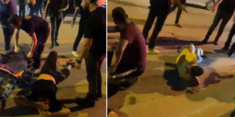 Tarsus'ta Ayaklara Ateş! Sokak Ortasında Korkunç Saldırı