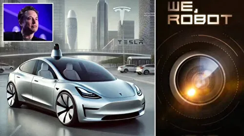 Tesla'nın Robotaksi insanlı hizmet sunacak