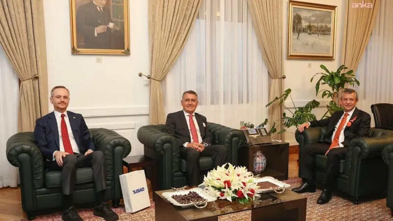 Özgür Özel ve TÜSİAD Zirvesi! Ankara'da Neler Konuşuldu?