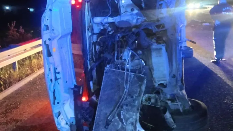 Tuzluca’da Yol Ayrımında Kaza
