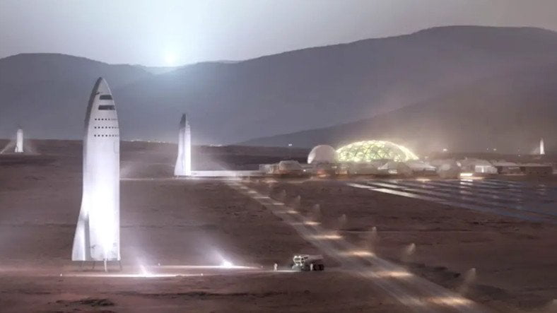 Elon Musk, Mars’a Yüksek Hızlı İnternet Götürmeyi Planlıyor