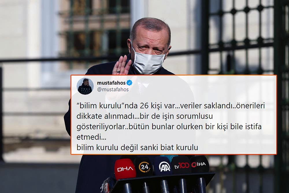 Erdoğan’ın ‘Birinci Derecede Sorumlu Bilim Kurulu’dur’ Sözleri İçin Ne Dediler?