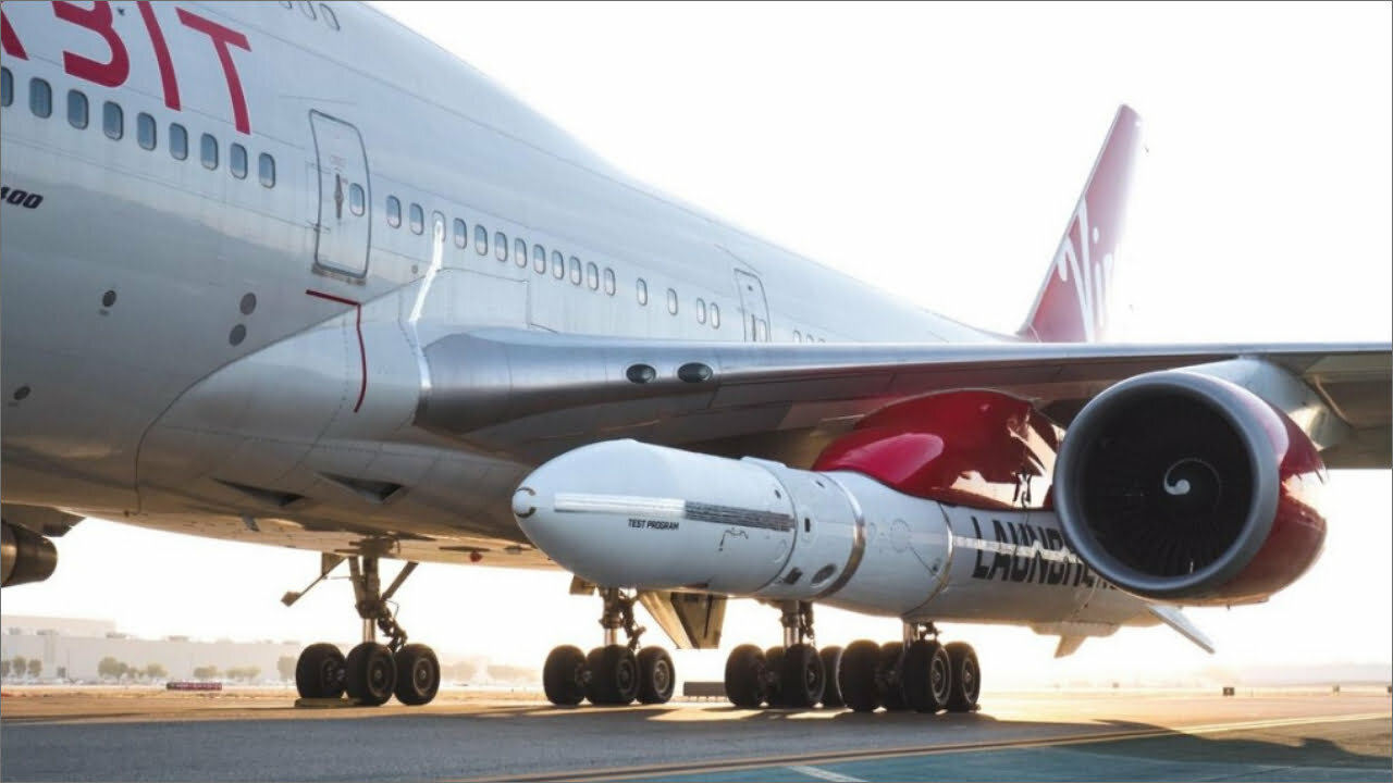 Virgin Orbit, Boeing 747’nin kanadından roket ateşledi