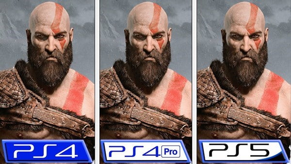 God of War’un PS5, PS4 ve PS4 Pro arasındaki grafik karşılaştırması